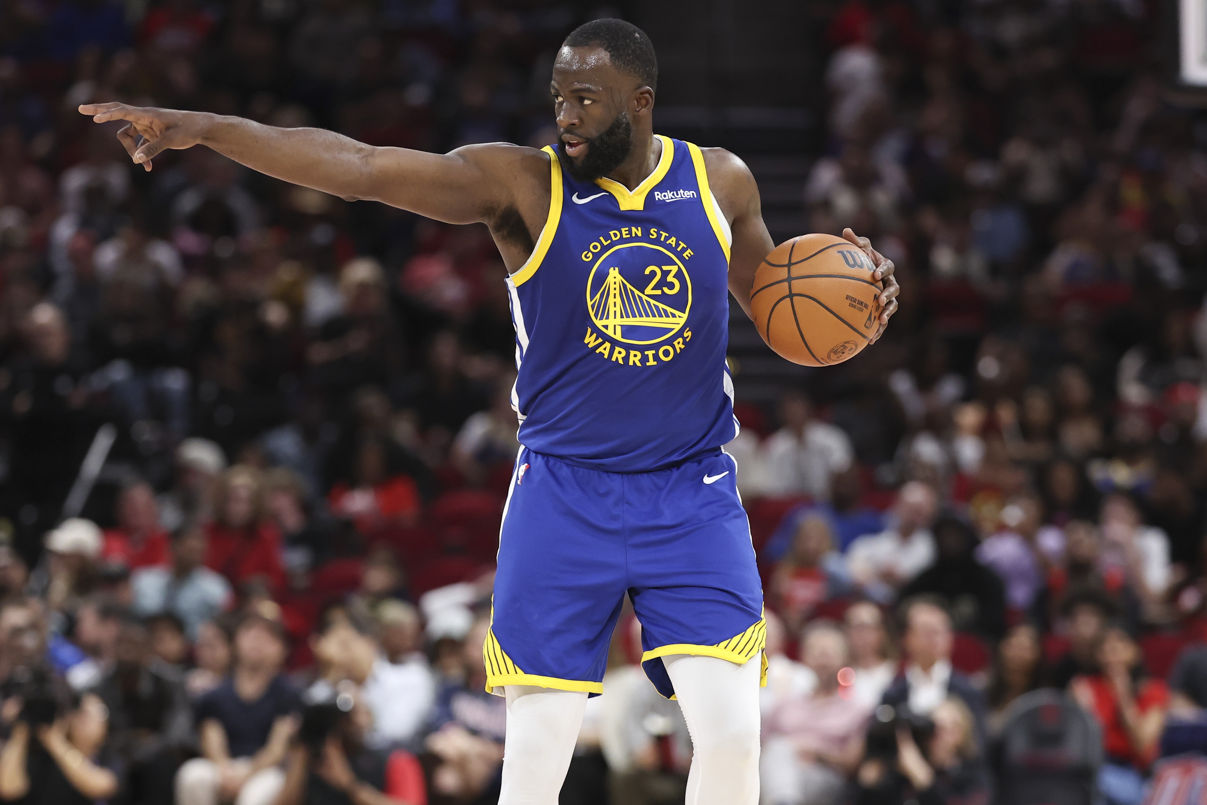 九游助手-这也格林公式？勇士今天损失四人：追梦赛前缺阵+三人赛中伤退